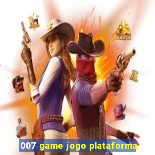 007 game jogo plataforma